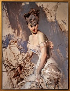 Portret van de actrice Alice Regnault