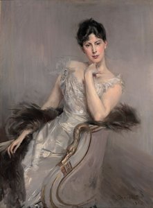 Signora in bianco Dame in het wit, 1902