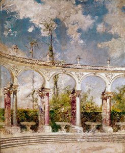 De zuilengang in Versailles