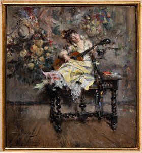 De Gitaarspeler door Giovanni Boldini