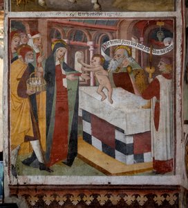 Presentatie van Jezus in de tempel, 1492