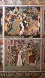 Scènes uit het leven van Christus, ca. 1492 (fresco) door Giovanni Canavesio
