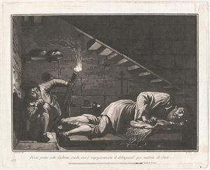 De "Put," voor Overtreders van de Staatswet door Giovanni De Pian, after Francesco Galimberti