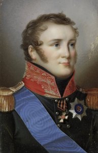 Portret van Alexander I (1777-1825), keizer van Rusland