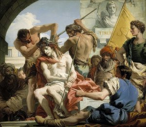 De doornenkroning van Christus. 1772