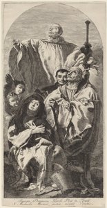 Vier heiligen van de Benedictijner orde