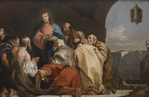 De instelling van de Eucharistie