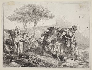  door Giovanni Domenico Tiepolo