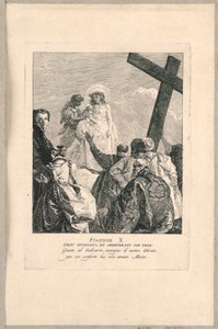 Via crucis - Station X, Jezus beroofd