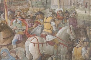 Kruisiging, 1495 (detail)