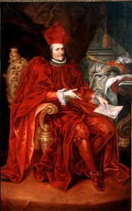 Portret van Agostino Spinola (1624-1692), Doge van Genua tussen 1679 en 1681 door Giovanni Enrico Vaymer