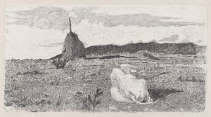 Heilige Koe door Giovanni Fattori