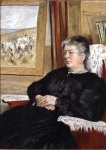 Portret van de vrouw van de kunstenaar