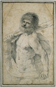 Hercules door Giovanni Francesco Barbieri