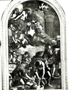 De Begrafenis van Sint Petronilla door Giovanni Francesco Barbieri