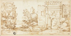Uitzicht op La Magliana