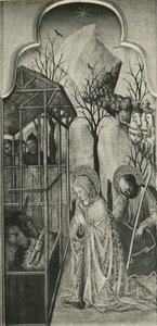 Cyclus van het leven van de Maagd, Geboorte, ca. 1445 door Giovanni Francesco da Rimini