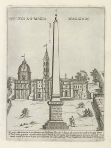 Obelisk voor de Santa Maria Maggiore
