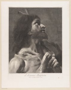 De heilige Johannes de Doper door Giovanni Marco Pitteri