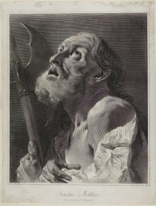 God de Vader en elf van de twaalf apostelen door Giovanni Marco Pitteri