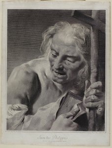 God de Vader en elf van de twaalf apostelen door Giovanni Marco Pitteri