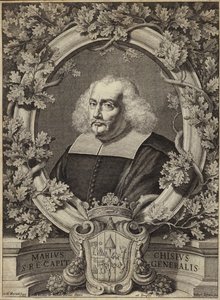 Portret van Don Mario Chigi door Giovanni Maria Morandi