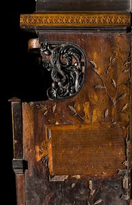 Lignaean Canonical Choir, rechter zij-inleg door Giovanni Maria Platina