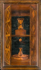 Lignaean Canonical Choir, Ingelegd door Giovanni Maria Platina 1484, Bovenste koorbank door Giovanni Maria Platina