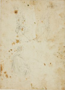 Studies van mannelijke figuren