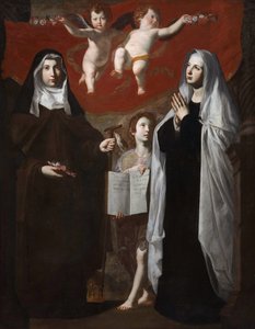 Heilige Elisabeth van Hongarije door Giovanni Ricca