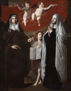 Sint Elizabeth van Hongarije en Sint Frances van Rome
