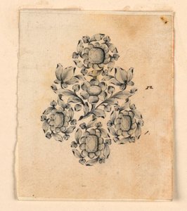 Ontwerp voor een oorbel door Giovanni Sebastiano Meyandi