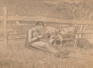 De herderin, ca. 1888