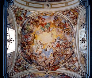 Kroning van de Maagd, 1725 door Giovanni Tuccari