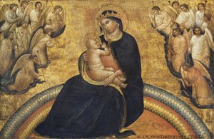 Madonna met Kind en Engelen