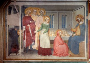 Het leven van de Maagd: Christus in het huis van Martha en Maria