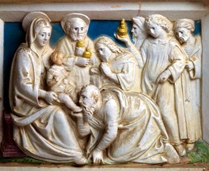 Aanbidding der Wijzen (detail)