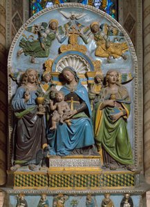 De Maagd en Kind met Sint Madeleine en Sint Johannes Evangelist