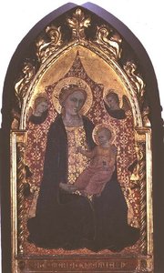 De Madonna van Nederigheid door Giovanni di Bartolomeo Cristiani