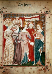 De Bretonse prinses St. Ursula en haar vervolg door Giovanni di Benedetto da Como