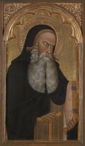 Sint Antonius, ca 1350 door Giovanni di Nicola