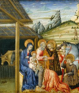 De aanbidding der wijzen, ca. 1460