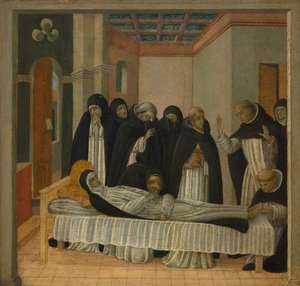 De dood van Sint-Catharina van Siena