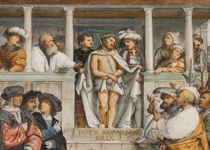 Centrale Beuk, Vierde Zuidelijke Span, Ecce Homo, Girolamo Romanino door Girolamo Romanino