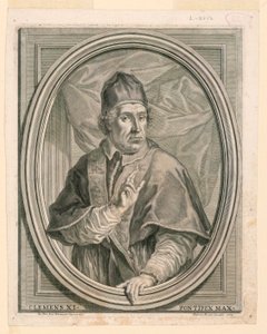 Portret van paus Clemens XI