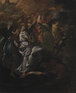 De droom van Jacob door Girolamo Troppa