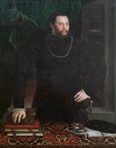 Portret van een heer