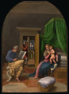 Sint Lucas Tekent de Maagd en het Christuskind, ca. 1535