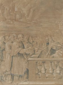 Allegorie van de Triomf van de Dood over Kerk en Staat, ca. 1538-44 door Girolamo da Treviso