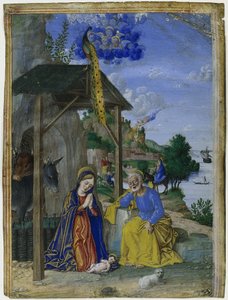 Enkele miniatuur: De Geboorte, c. 1515